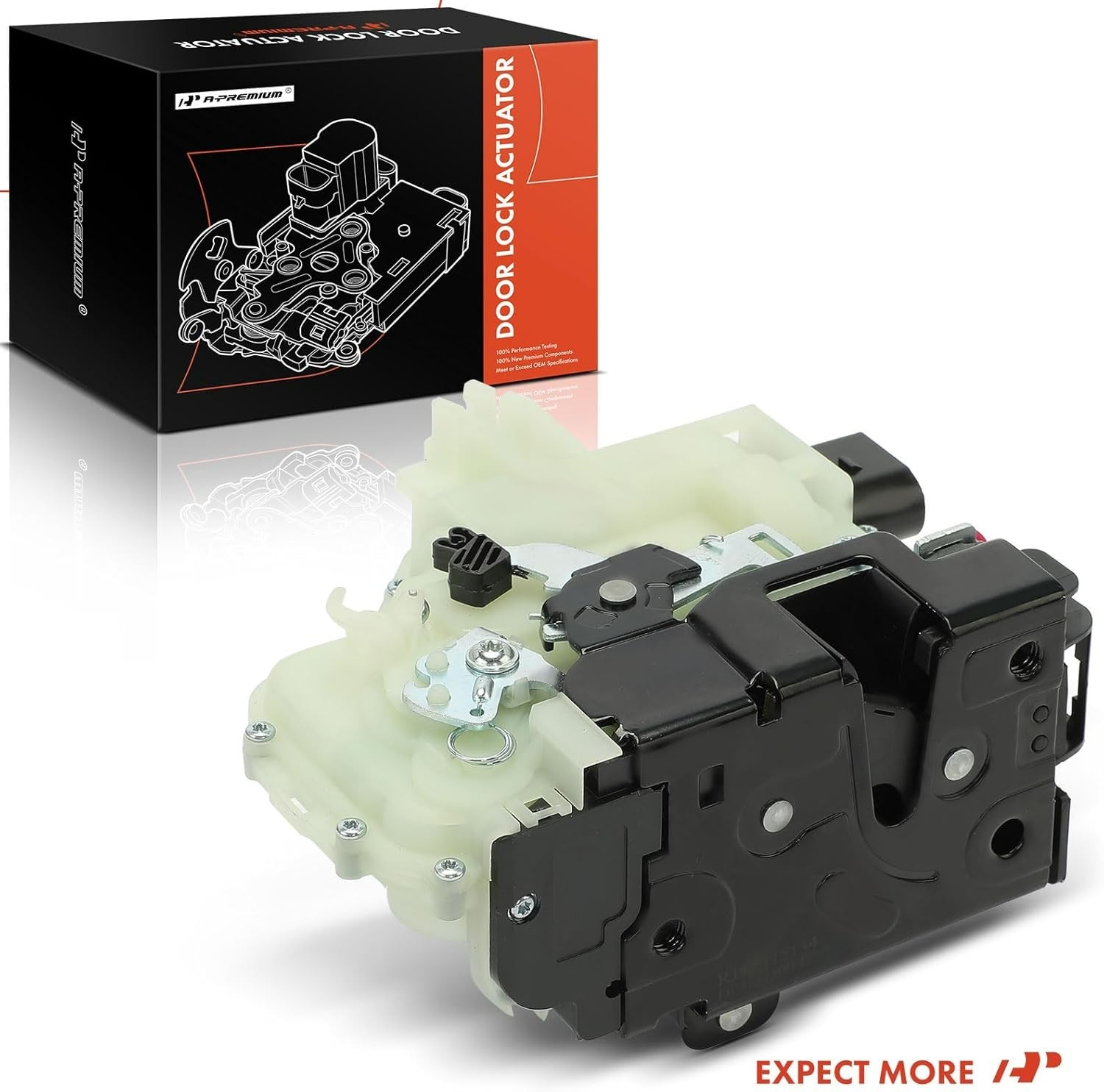 A-Premium Front Left Door Lock Actuator for VW Beetle Golf Jetta Passat 99-10