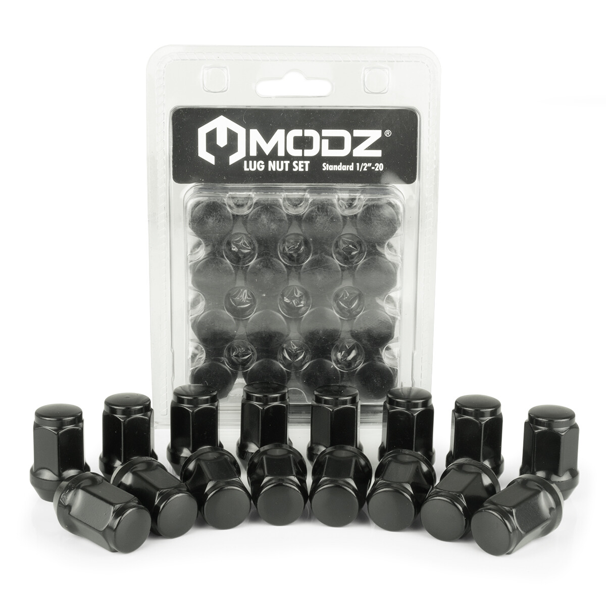 MODZ Golf Cart Lug Nuts - Pack of 16 - Choose Color and Size