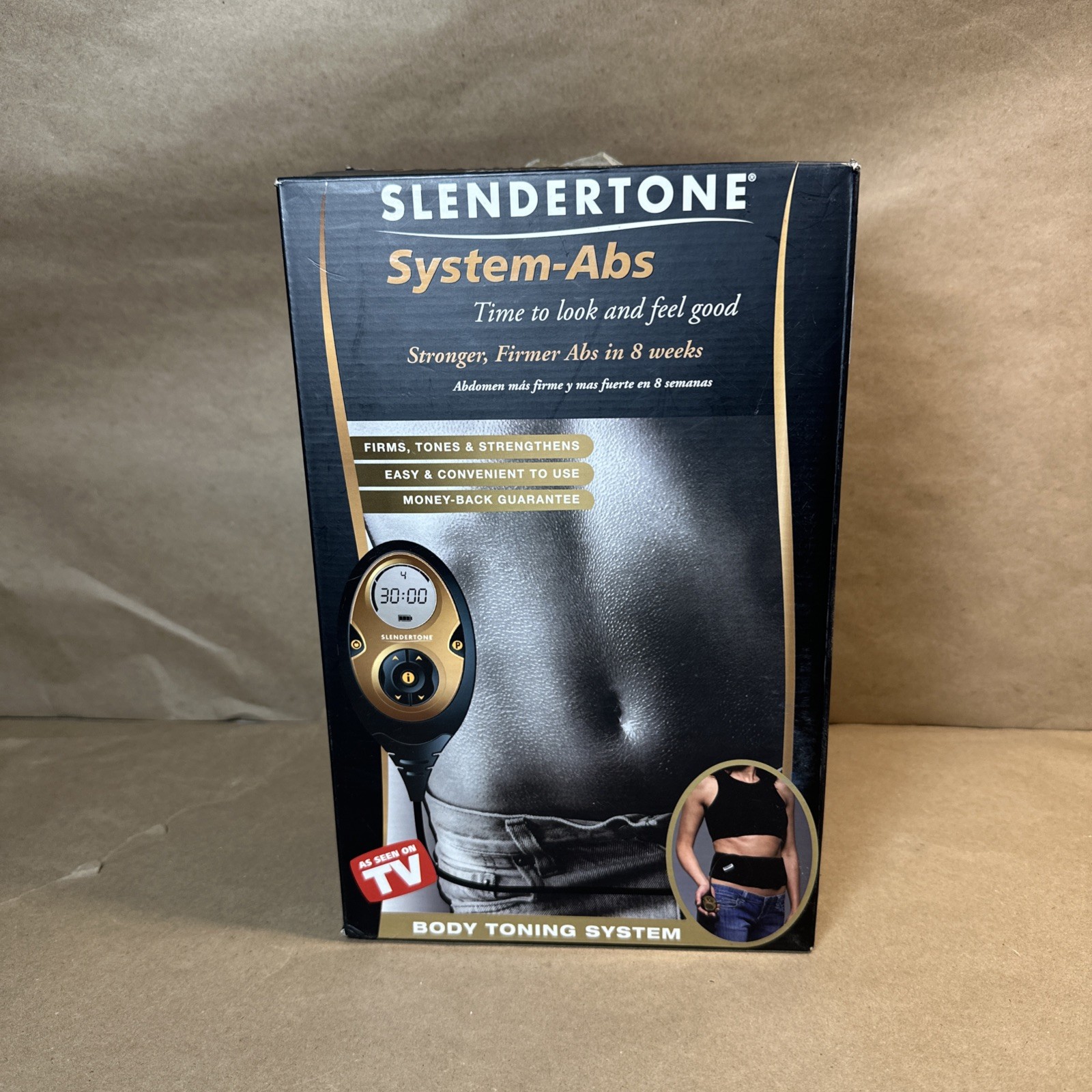 Dead BATTERY Slendertone X-70 Ab Toning Belt Controller Charger With Extra Gel