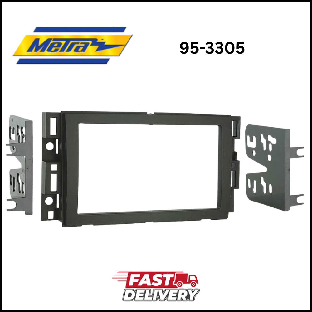 METRA 95-3305 / DOUBLE DIN CAR RADIO DASH KIT FOR 2006-UP GM VEHICLES    **NEW**