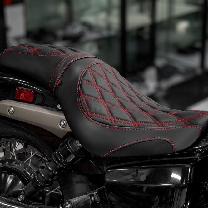 Comfortable 2-Up Softer Thicker Seat For Honda Shadow Spirit VT750C2 2007-2014