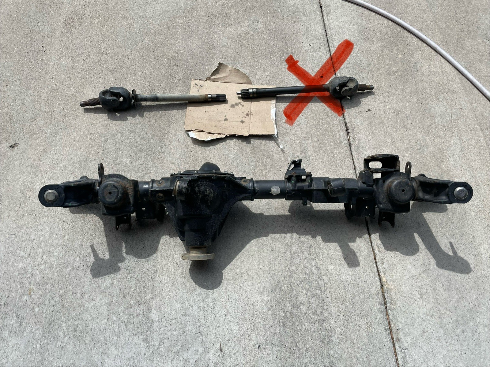 2018 JEEP WRANGLER JL JLU FRONT M186 DANA 30 RATIO 3.45 OEM FRONT DIFFERENTIAL