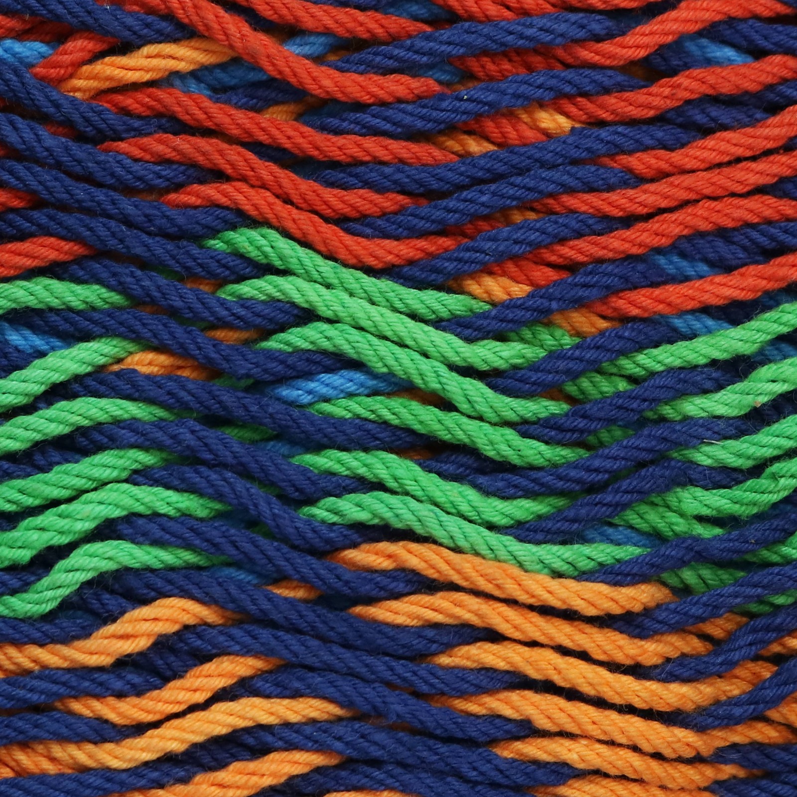 2-Person Cotton and Nylon Woven Fabric Hammock - Multi-Color by Sunnydaze