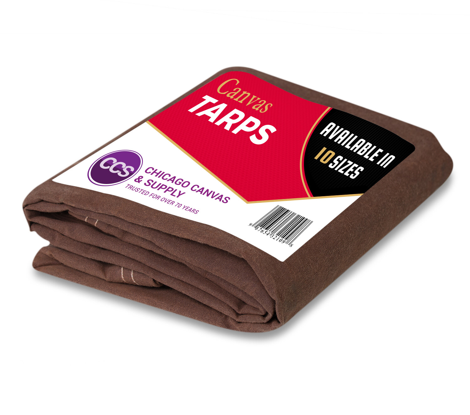 Heavy Duty Canvas Tarp - Water and Mildew Resistant