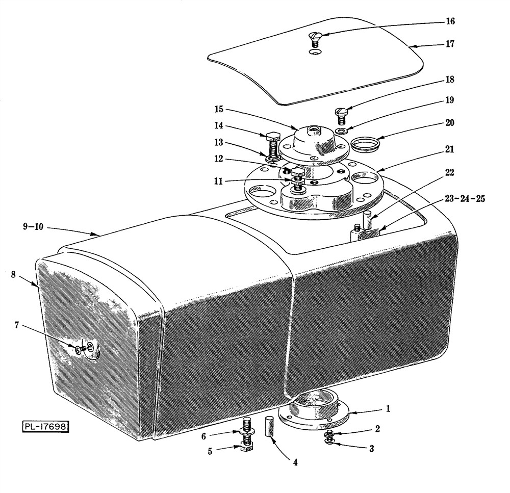 Hobart 30qt D300 Motor Cap Trim cover old # 068723 New # 437918 new with screw
