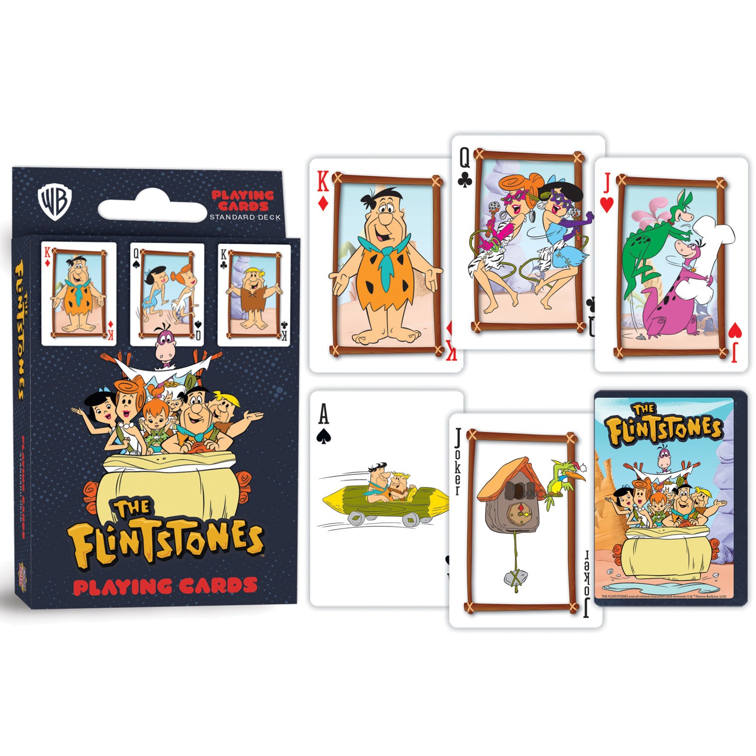 MasterPieces - The Flintstones Playing Cards - 54 Card Deck