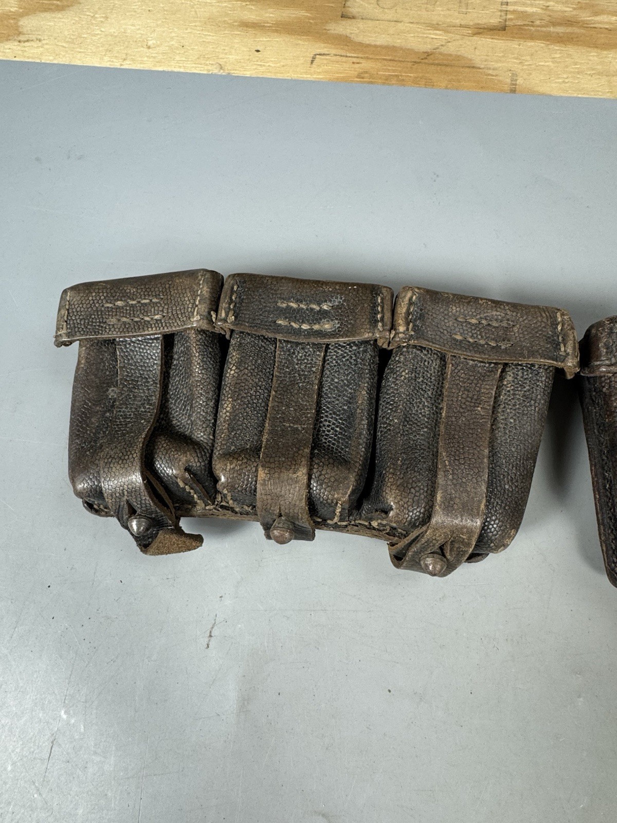 ww2 matched looking pair of k98 pouches BG148