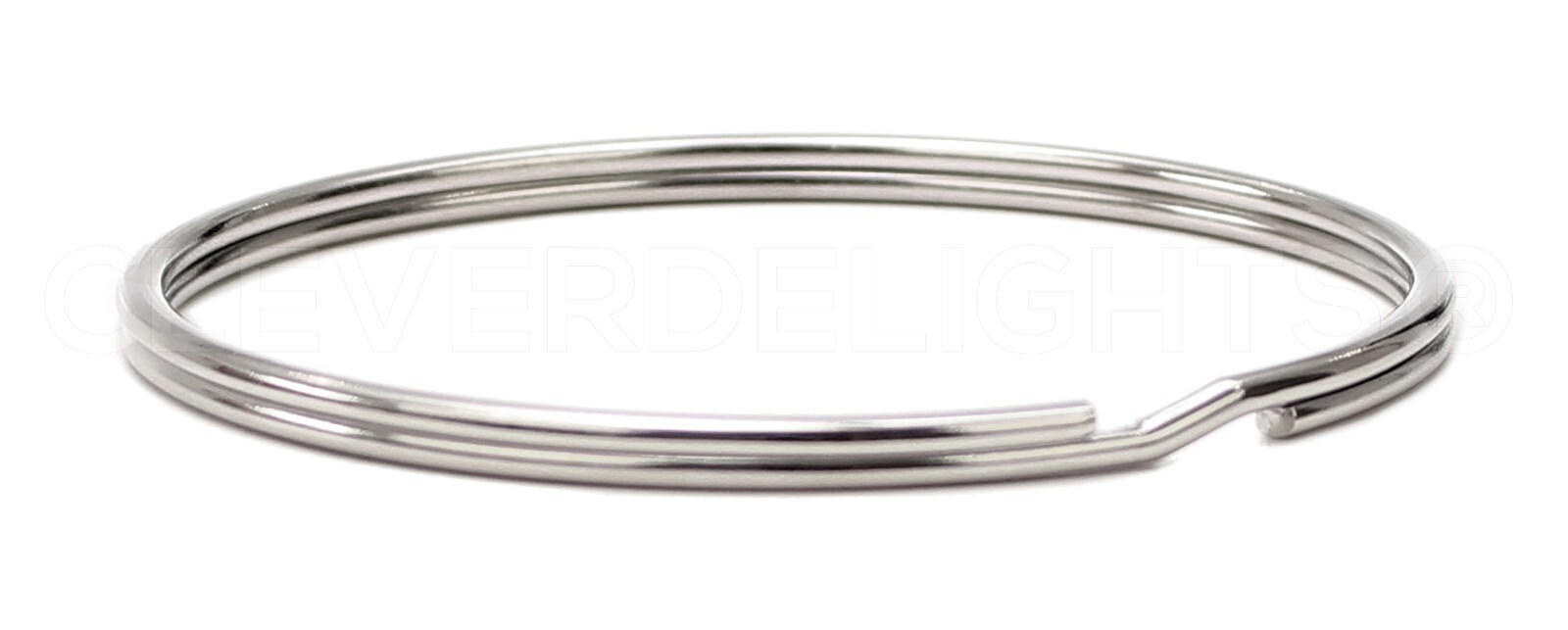 10 Pack - 3" Key Rings - Heavy Duty Large Split Key Ring - 3 Inch Diameter