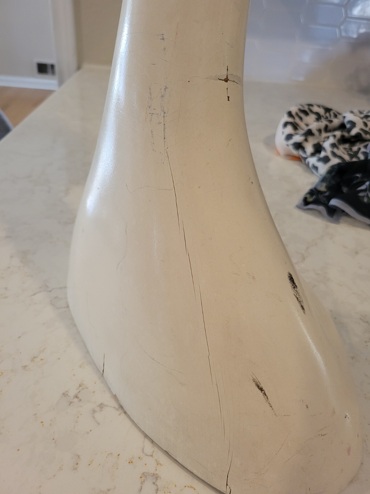 25" 1960’s . Audrey Hepburn Style Mannequin Display