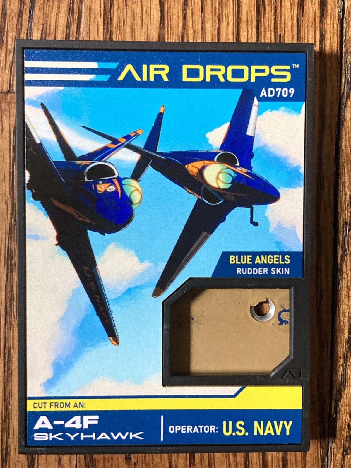 JET EYES U.S. Navy Blue Angels A-4F Skyhawk AIR DROP + SHARP