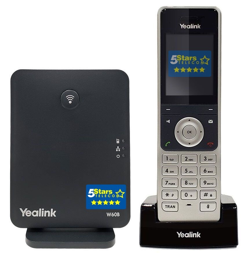 Yealink W76P High-Performance DECT IP Phone System - Rnewed, Grade A
