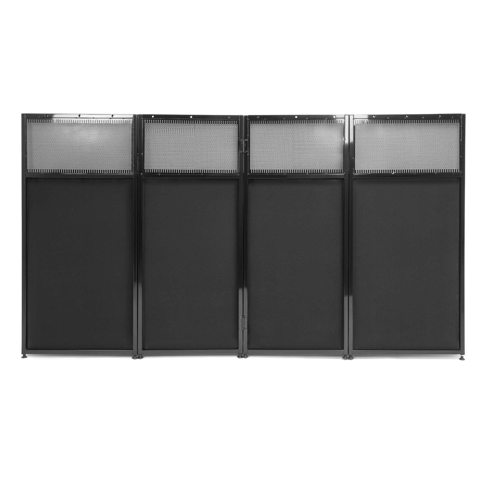 DJ Table Station Adjustable Booth Facade + Flat Table w/Travel Bag 20x40x45"