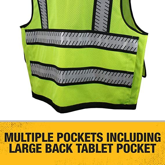 DEWALT DSV521 HEAVY DUTY Class 2 Heavy Duty Surveyor Vest