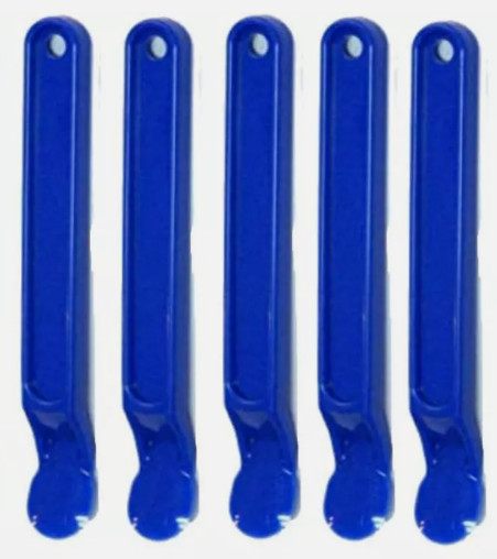Scotty Peeler Label Remover Blue, Plastic, 5 Removers/Pack