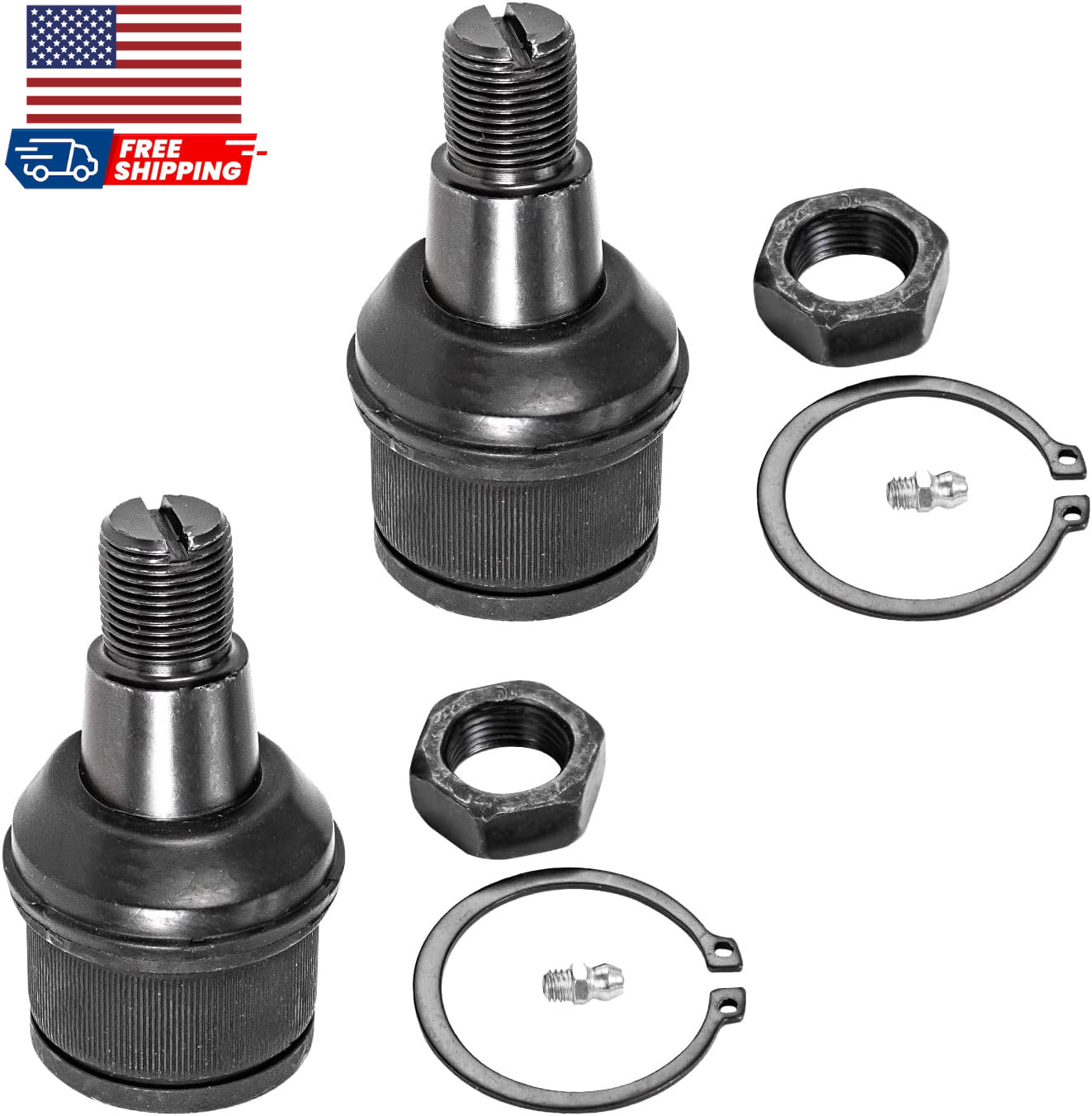 4WD Front 9Pc Suspension Kit for 05-16 Ford F-250 F-350 Super Duty 4 Ball Joints