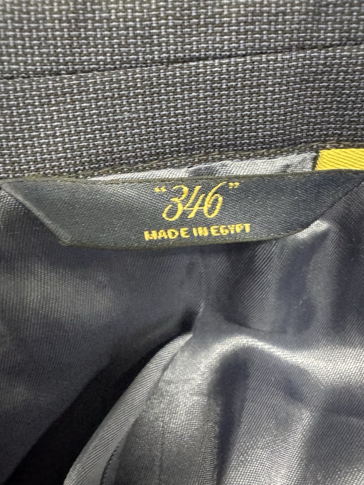 Brooks Brothers Blazer Jacket Mens 44L Blue Hopsack Tollegno Italy Wool Madison