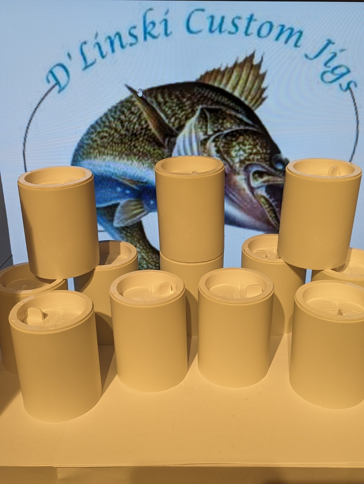 2 Inch Powder Paint Cups, Fluid Bed Cups(12) Caps and Filters