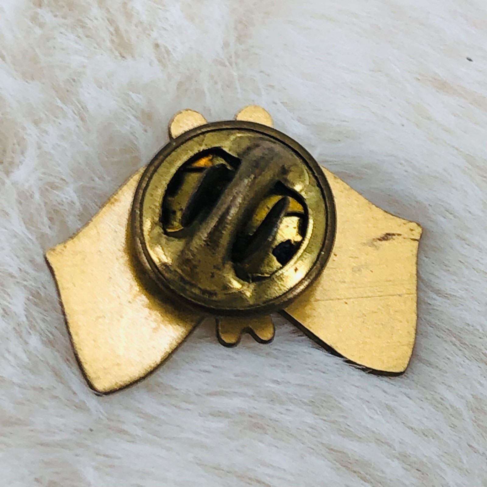 Vintage USA Bicentennial Friendship Flag Labor Union Lapel Pin