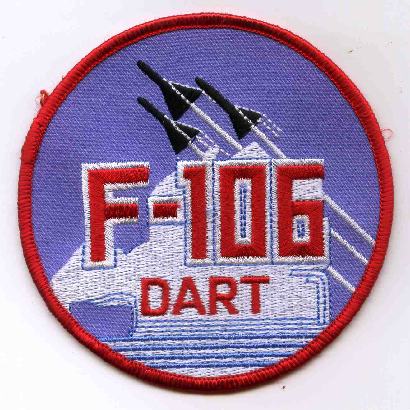 USAF Convair F-106 Delta Dart Fighter Interceptor Patch Cold War Century