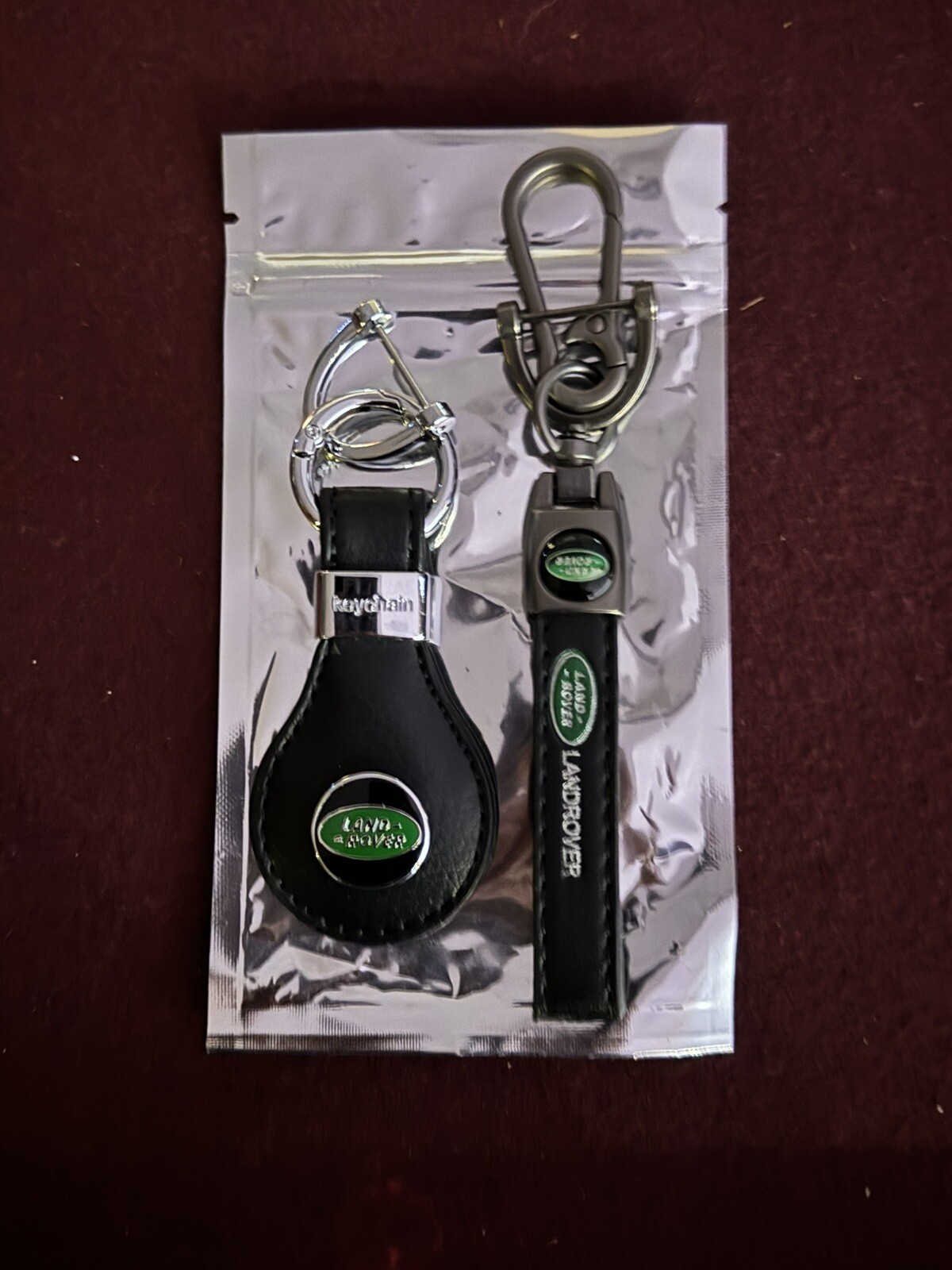 Land Rover Key Chains Keychains--Set of Two