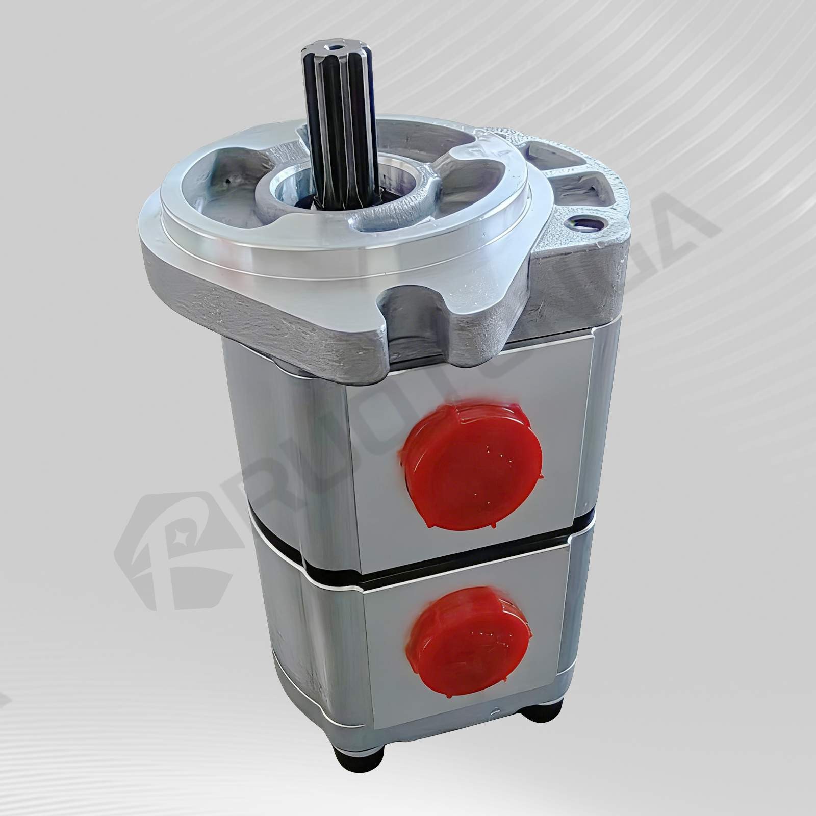 AGT Hydraulic Pump Two-Section for Skid Steer Loader KTT23 Accessories New