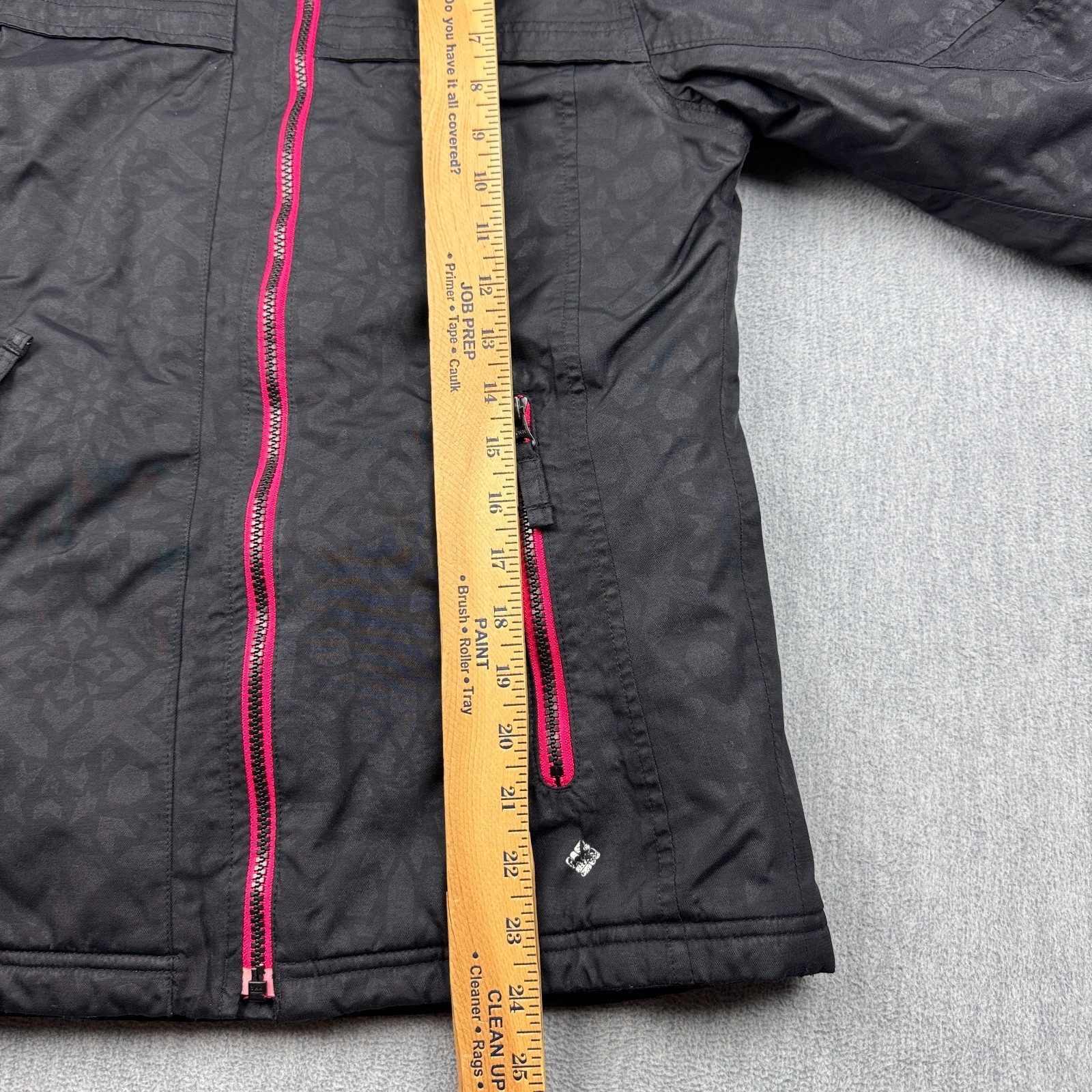 Columbia Jacket Youth Girls 14/16 Black Omni-Tech Titanium Hooded Full Zip Kids