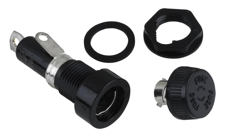 COOPER BUSSMANN BK/HKP-R FUSE HOLDER, 6.3 X 32MM, PANEL MOUNT (1 piece)