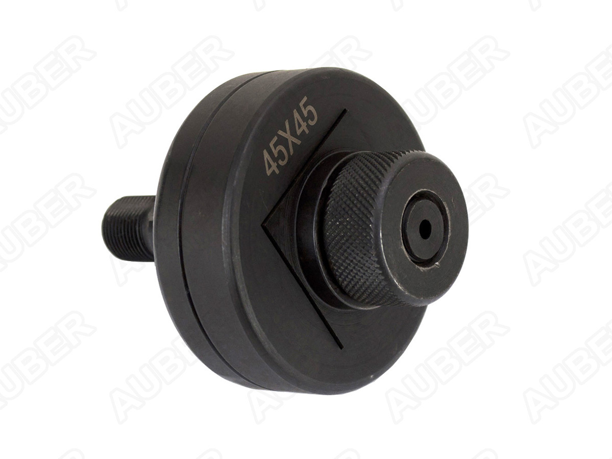 1/16 DIN 45x45mm Knockout Punch & Die Set, for Greenlee-style drivers