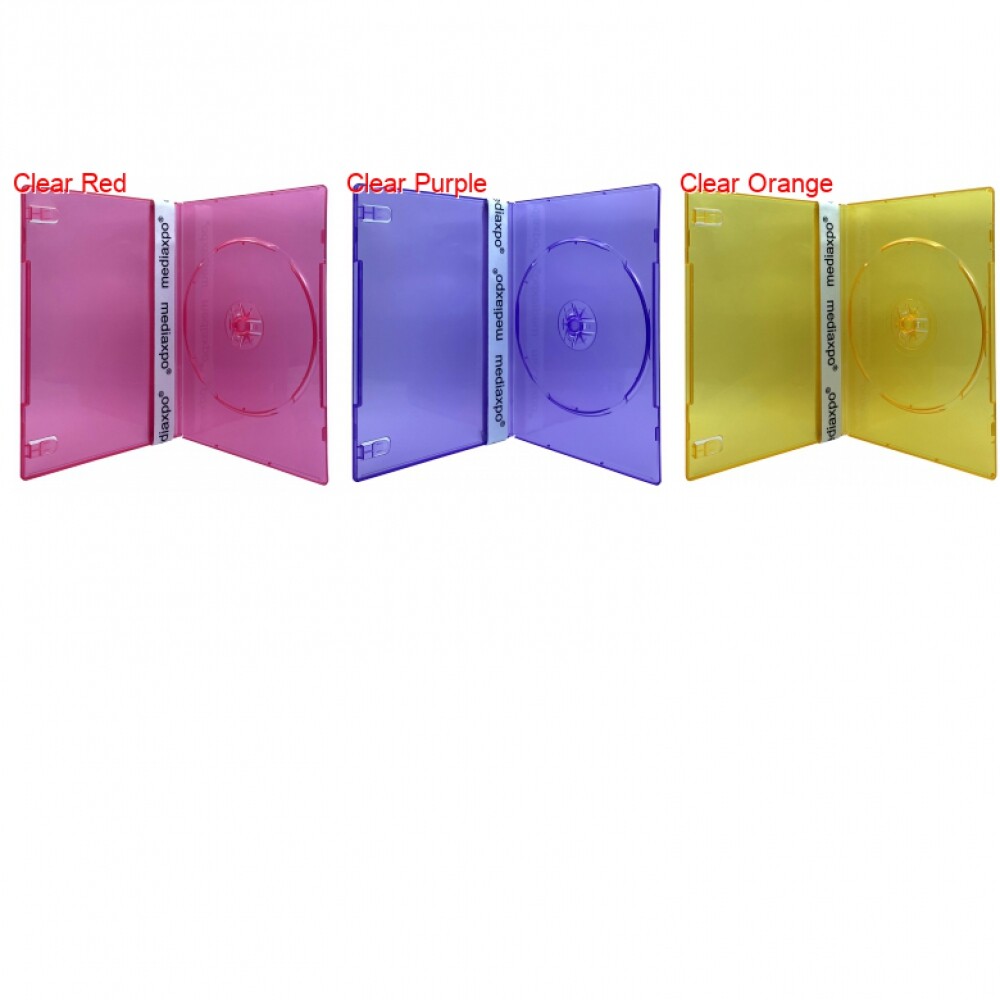 PREMIUM SLIM Slimline Single DVD Cases 7MM (100% New Material) Lot