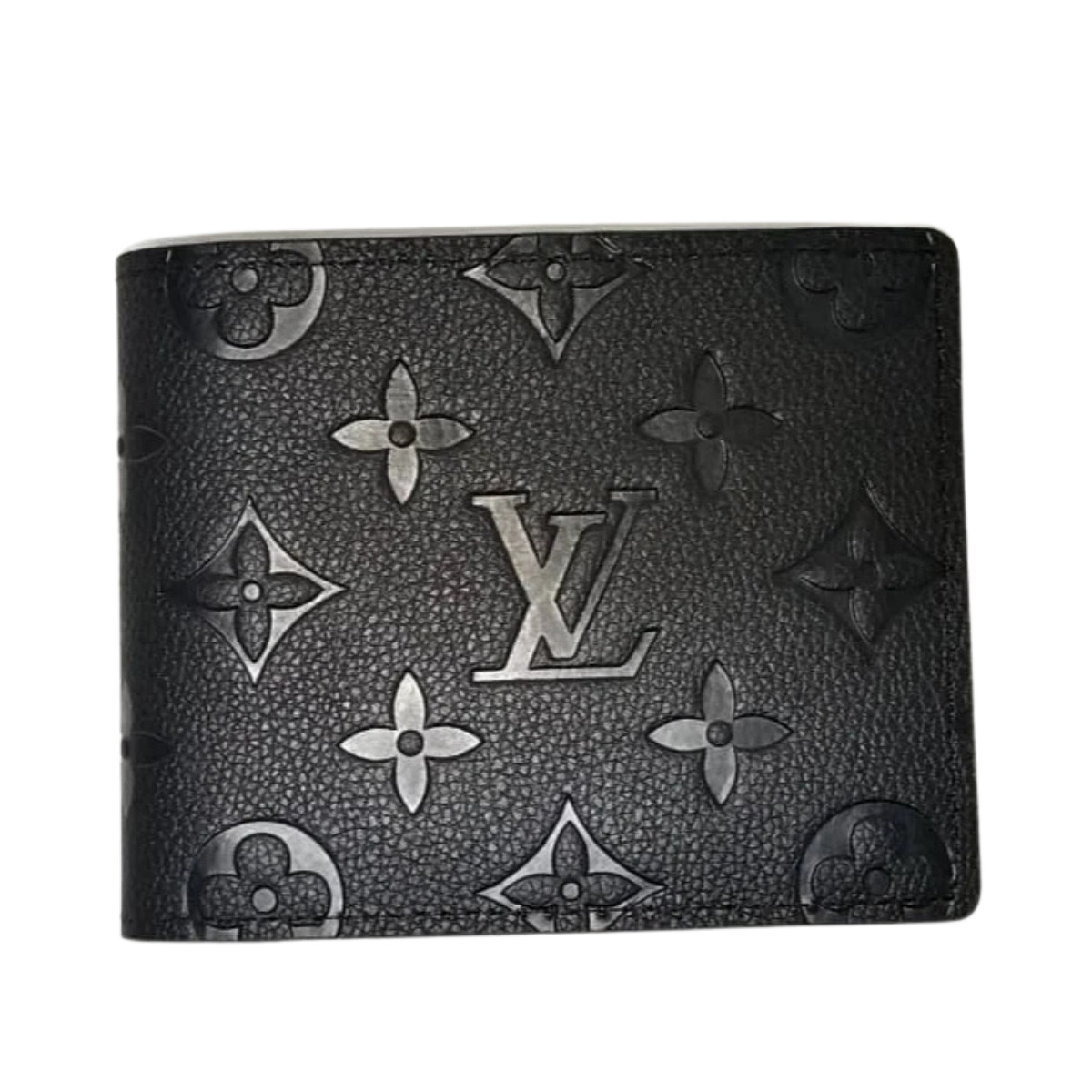 Louis Vuitton Multiple Monogram Canvas Black Bifold Men's Wallet w/ Box