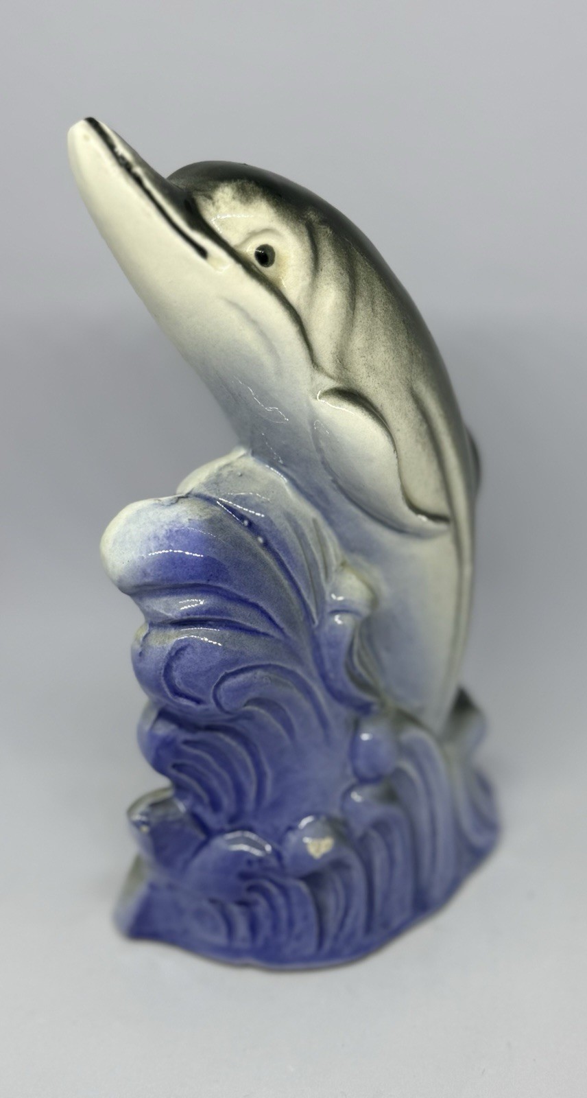 VTG Florida Dolphin Thermometer Ceramic Souvenir MCM Kitsch Japan