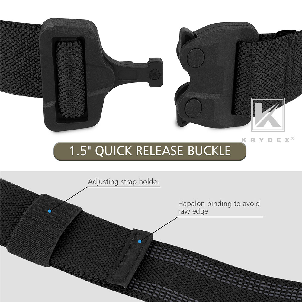 KRYDEX Tactical Thigh Strap Elastic Leg Strap Band for Leg Hanger Drop Holster