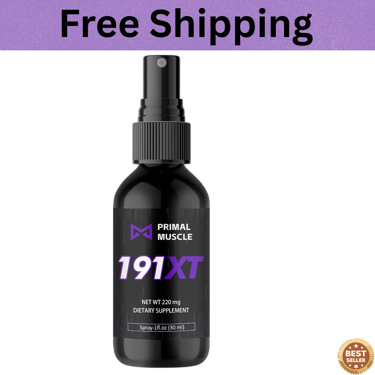 Primal Muscle 191Xt Recovery Spray | 191Xt Primal Muscle Spray, a Plant-Based an