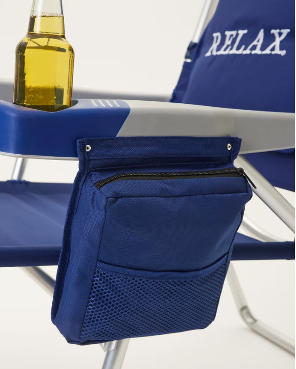 SALE DEAL 🔥 Tommy Bahama Read-Through Premium Beach Lounger Color Navy