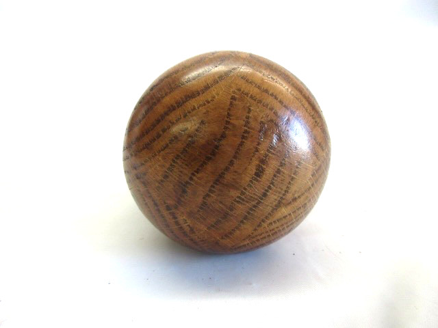 Oak carving chisel mallet or possibly Masonic gavel