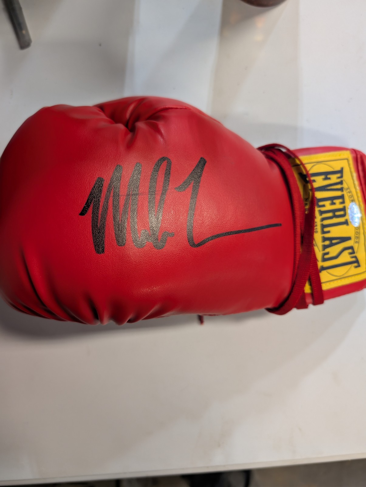 #001 - Flash Mike Tyson Autographed & Certified Boxing Glove