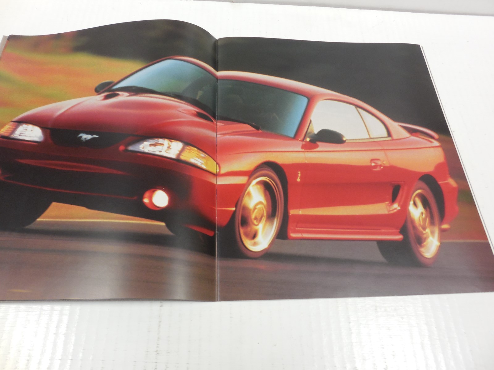1996 Mustang Cobra SVT,Ford Dealership Showroom Catalog Sales Brochure