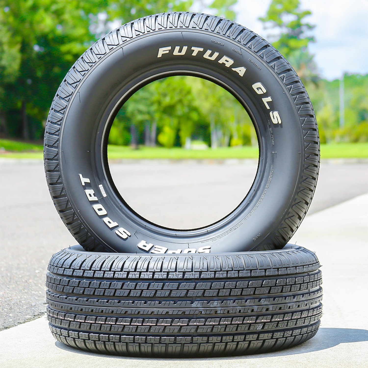 2 Tires Futura (by Cooper) GLS Super Sport 245/60R15 100T AS A/S All Season