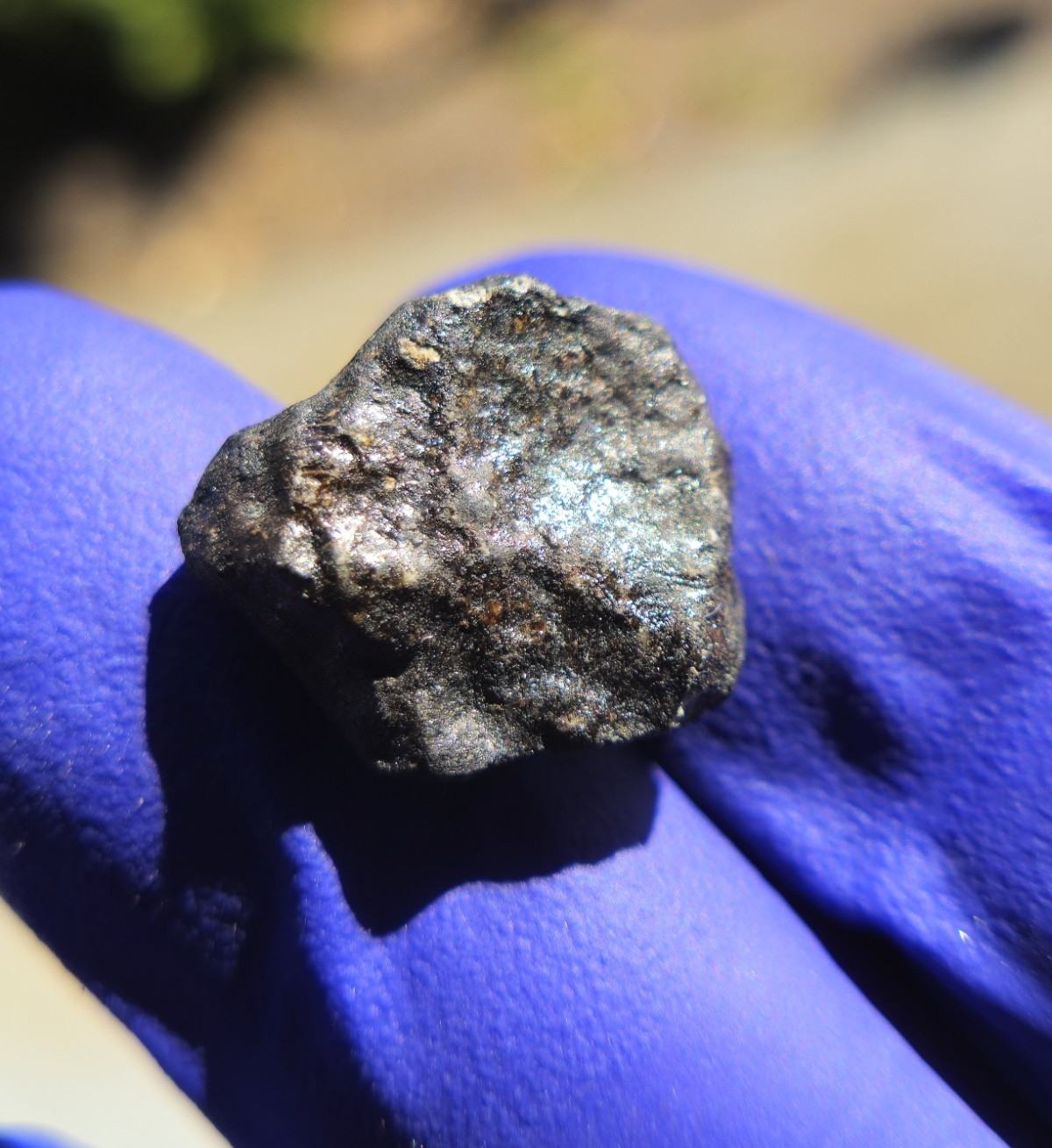 Chelyabinsk Meteorites 2.213g  Fresh Crusted Individual COA Russia