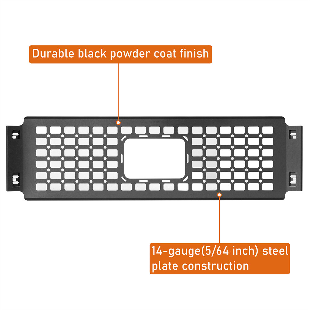 Rear Overhead MOLLE Storage Panel for 15-22 Chevy Colorado GMC Canyon Crew Cab