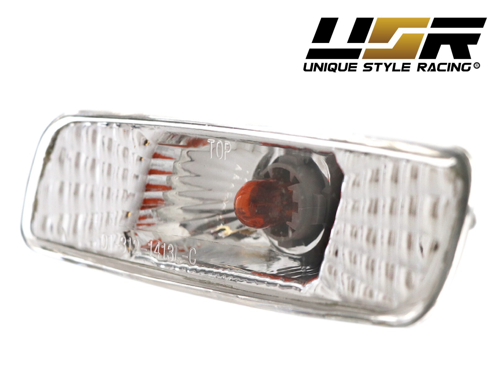 DEPO Front Clear Bumper Side Markers FIT 98 99 00-05 Lexus GS300 / GS400 / GS430