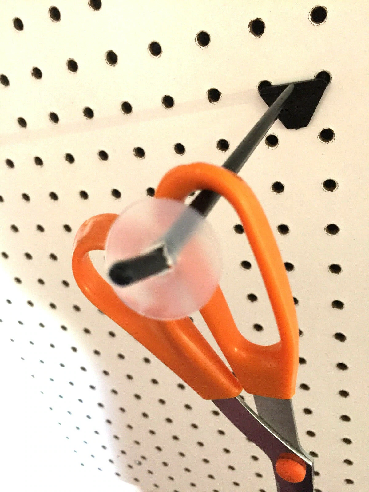 (100 Pack) Pegboard or Slatwall Peg Hook Product Stopper Retainer. 1" Nylon USA