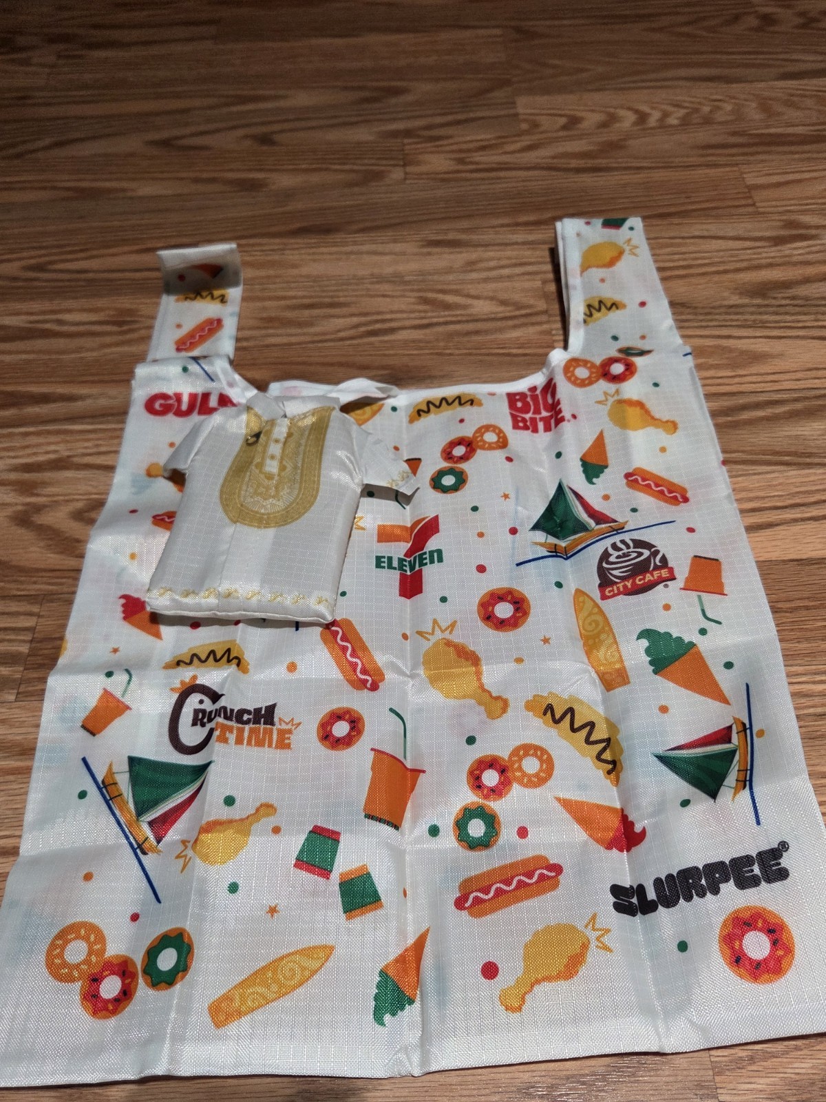 7 Eleven 7-11 Philippines Filipino Barong Eco Tote Bag NIP New Reusable