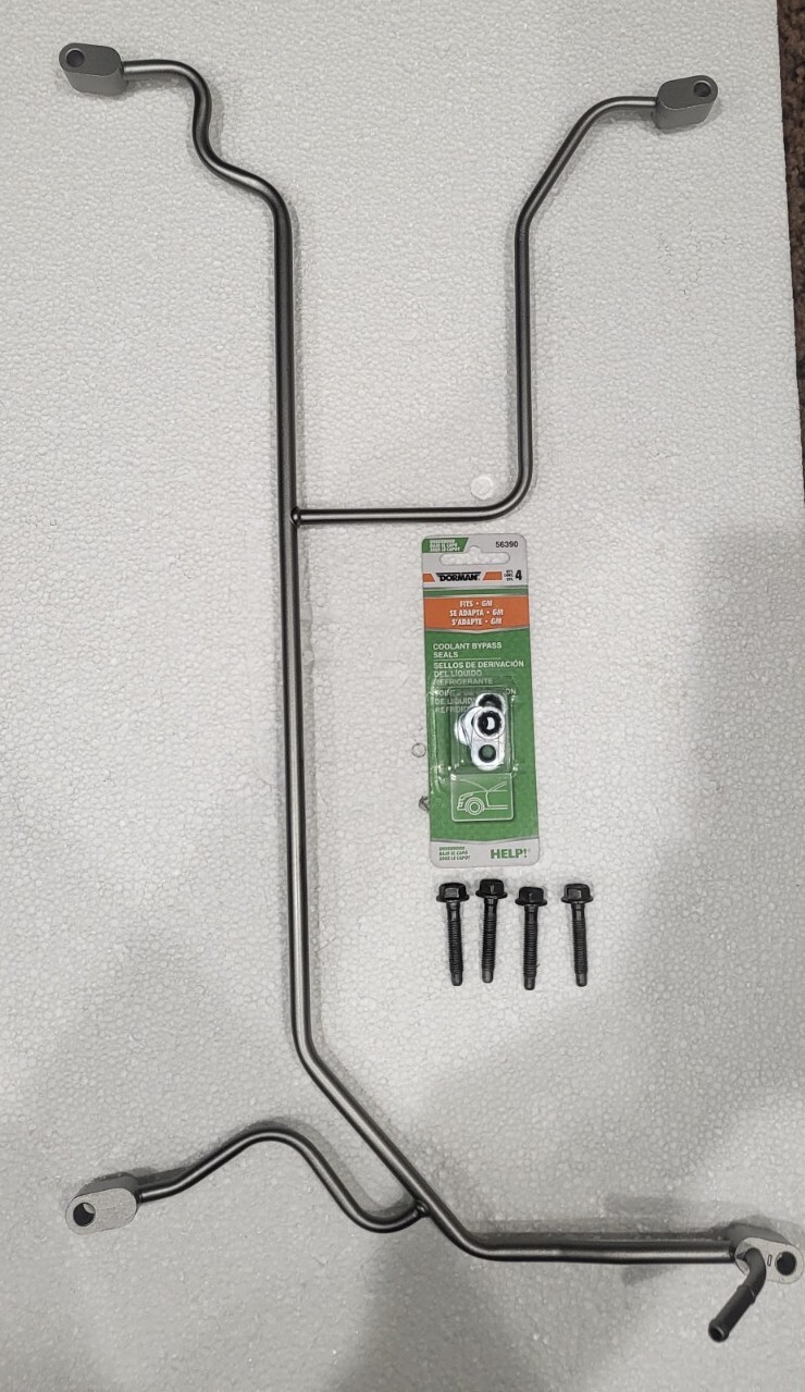 OEM GM 5.3 5.7 6.0 6.2  STEAM PORT TUBE COOLANT CROSSOVER LSX LS1 LS2 LS3 LS6