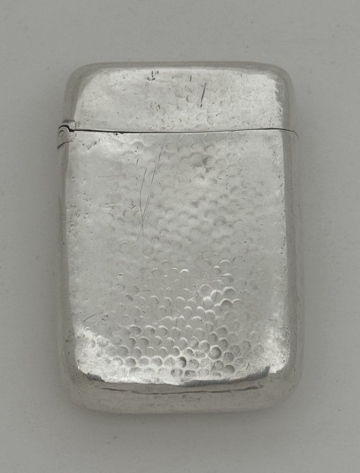 A FABULOUS GORHAM JAPANESE MANNER STERLING SILVER COPPER MIXED METALS MATCH SAFE