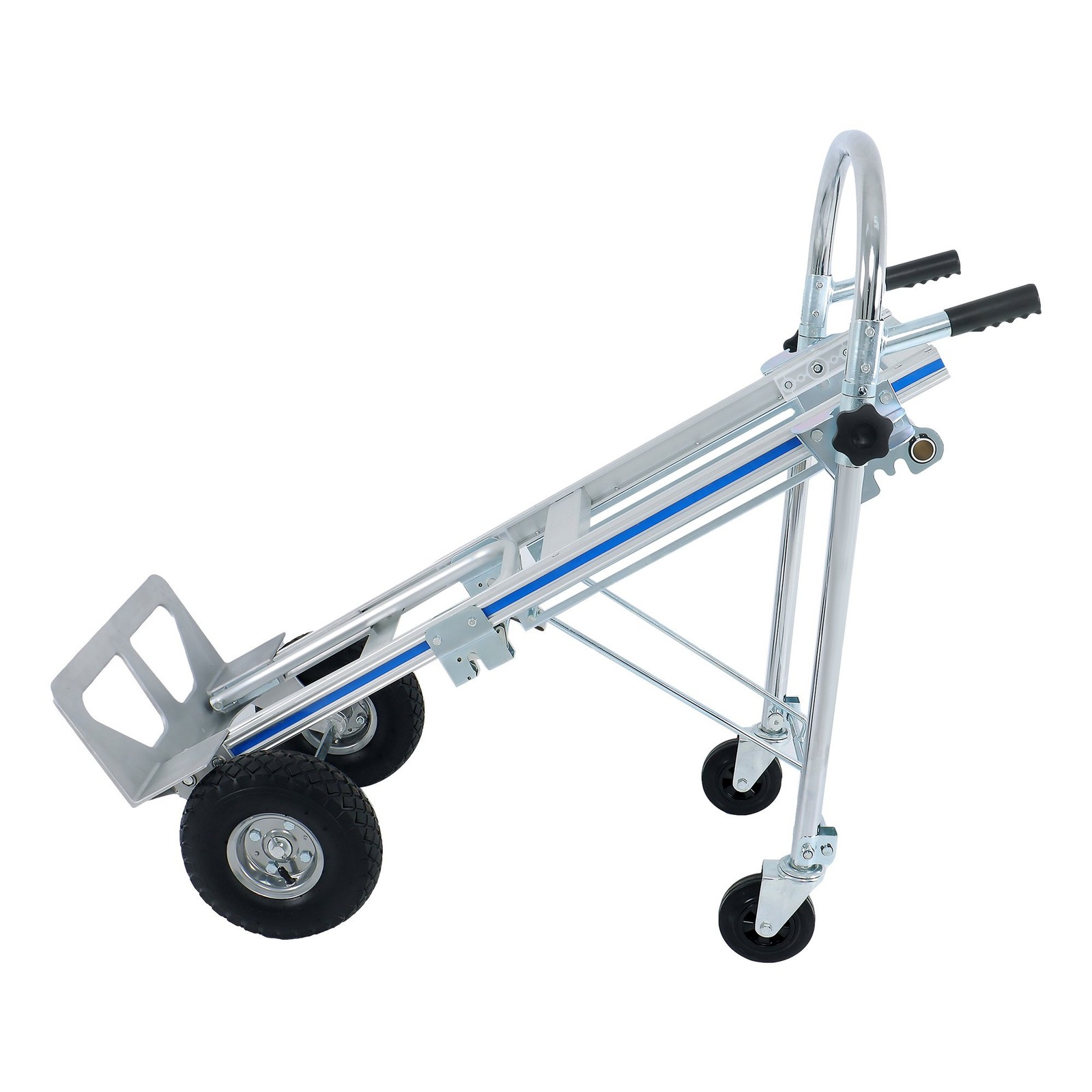 3 In1 Hand Truck Aluminum Convertible Hand Truck Dolly Large Size 1000Lbs