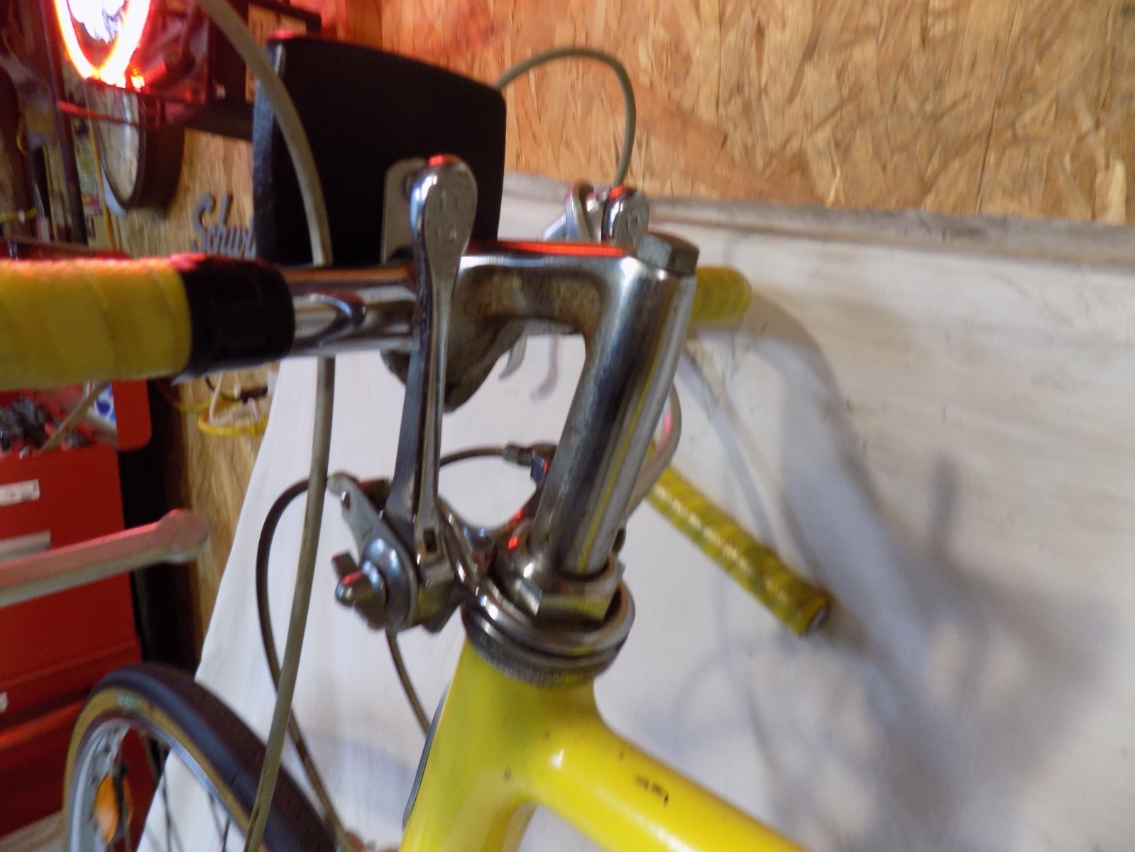 1975 SCHWINN VARSITY MENS 10-SPEED ROAD BIKE VINTAGE CONTINENTAL KOOL LEMON 27