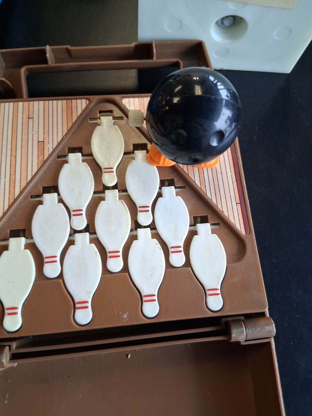 Vintage Tomy Strolling Bowling Game. Read Description.