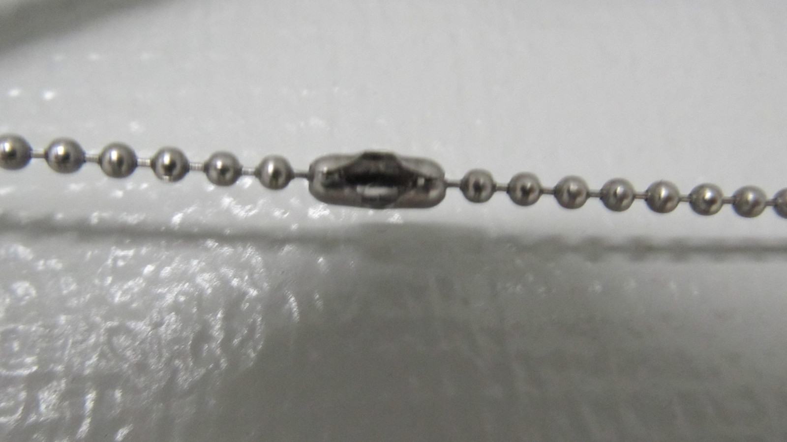 MILITARY PERSONALIZED DOG TAGS BALL CHAIN & SILENCERS OFFICIAL GI ARMY / USMC