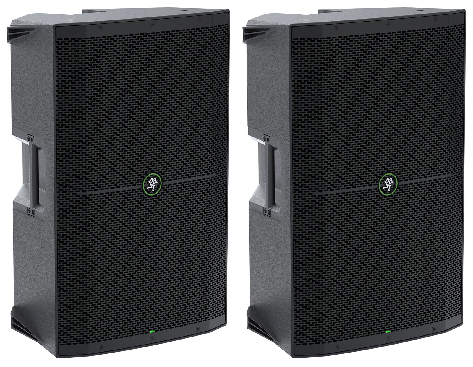 (2) Mackie Thump215 15" 1400 Watt Powered Active DJ PA Speakers Thump 215
